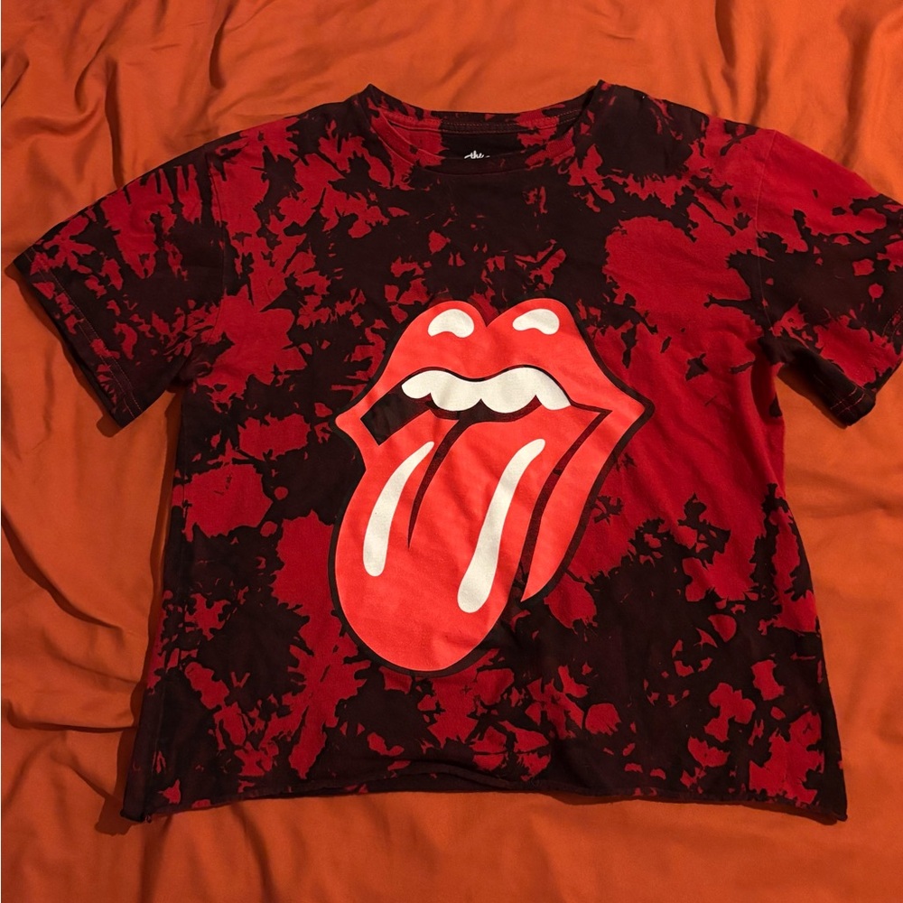 Juniors Red Graphic T-Shirt